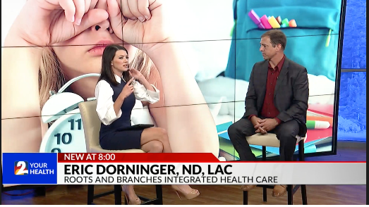 Dr. Eric Dorninger, Blue Sky CBD Research + Development Director, Featured on Channel 2 Talking Healthy Sleep Habits