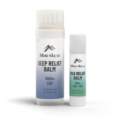 Deep Relief + Max Relief Balm Dual Pack